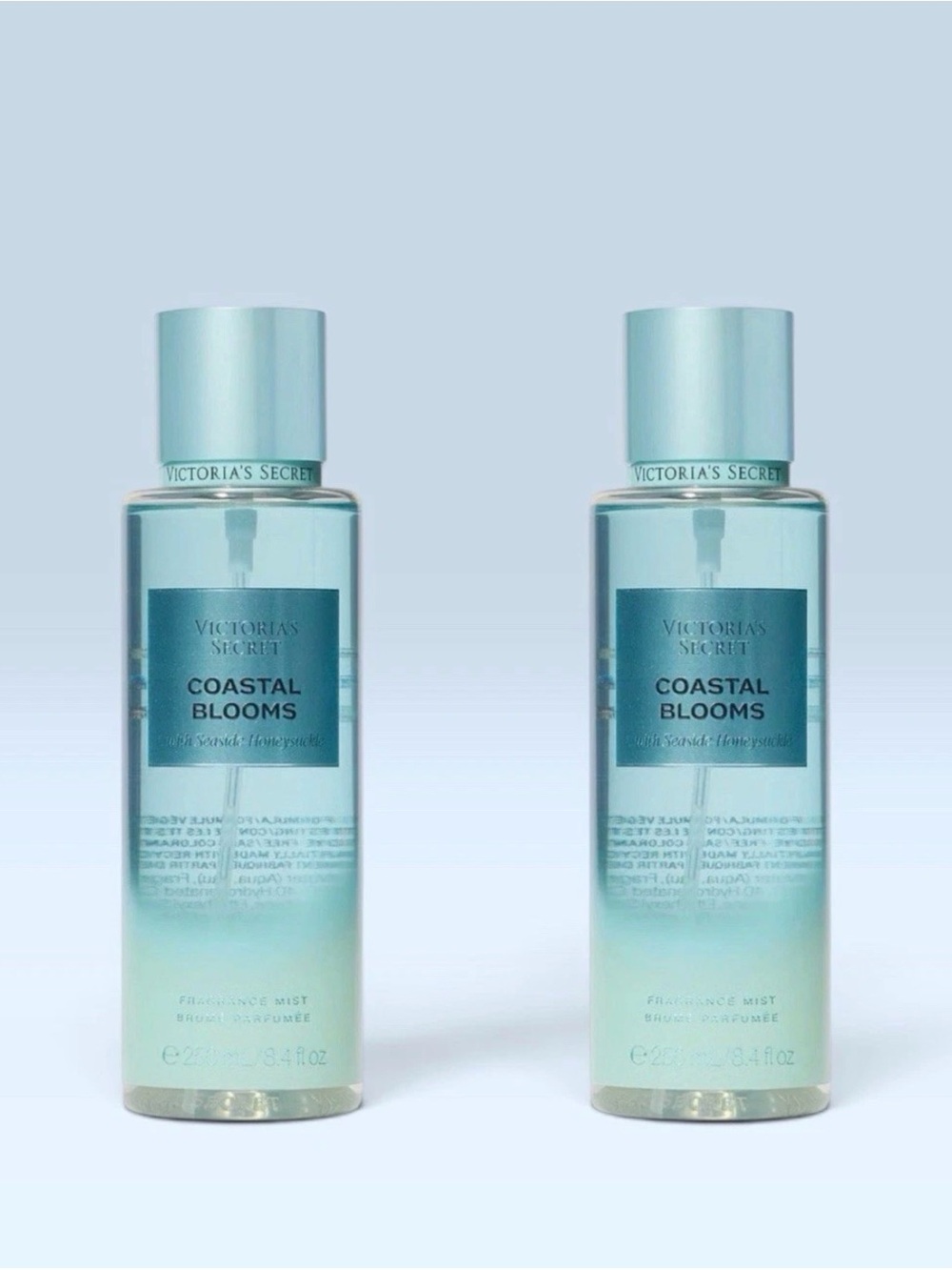 Victoria's Secret COASTAL BLOOMS Fragrance Mist ~ 8.4 fl.oz. ( Lot of 2 )